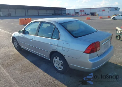 2002 Honda Civic Lx from USA, damaged, VIN 1HGES165X2L074540